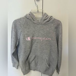 Champion hoodie- girls size L